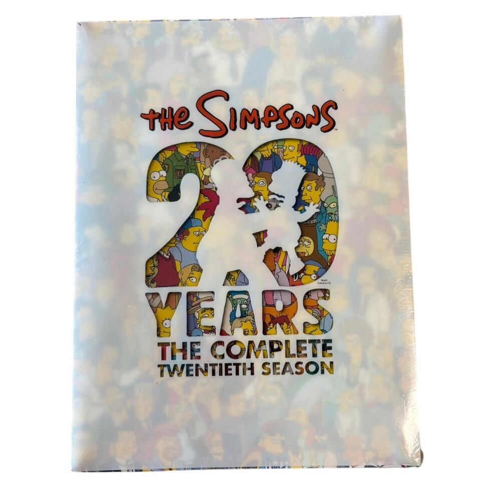 NWT The Simpsons Twentieth Season 20 Factory Sealed DVD Box Set